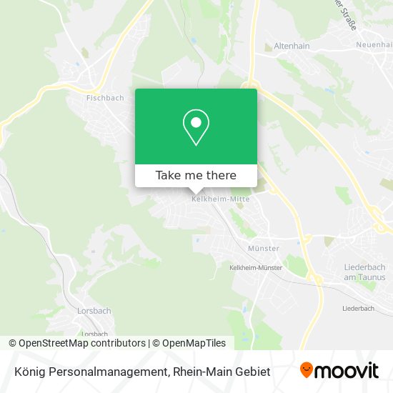 Карта König Personalmanagement