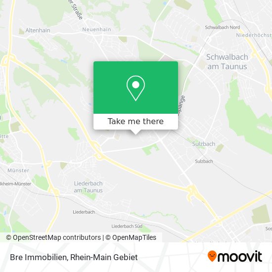 Bre Immobilien map