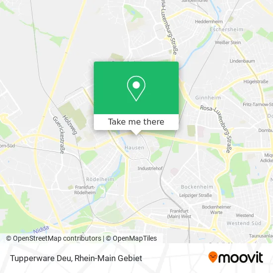 Карта Tupperware Deu