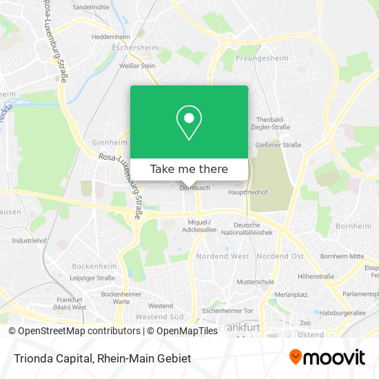 Trionda Capital map