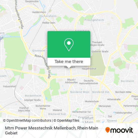 Mtm Power Messtechnik Mellenbach map