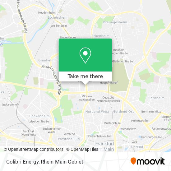 Colibri Energy map