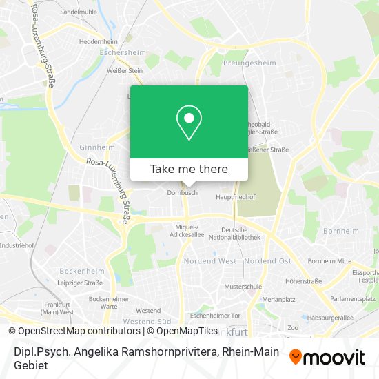 Dipl.Psych. Angelika Ramshornprivitera map