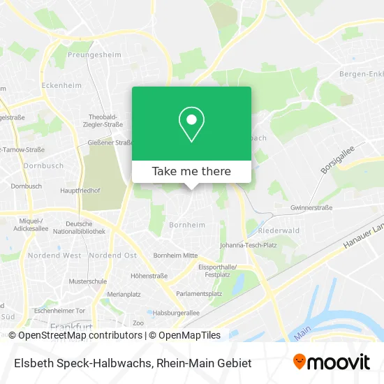 Карта Elsbeth Speck-Halbwachs