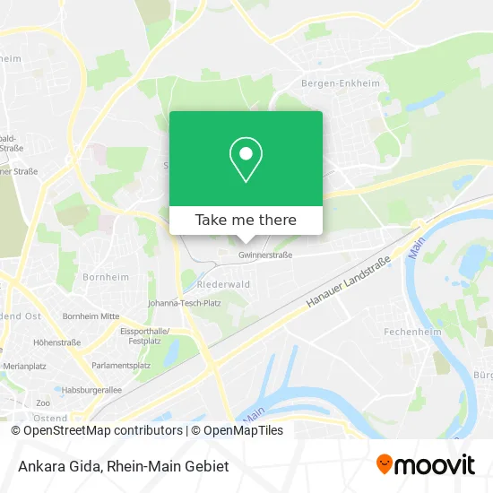 Карта Ankara Gida