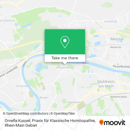 Карта Ornella Kussel, Praxis für Klassische Homöopathie