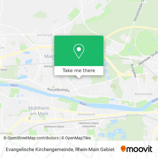 Evangelische Kirchengemeinde map