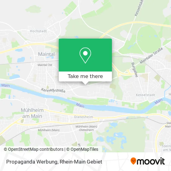 Карта Propaganda Werbung