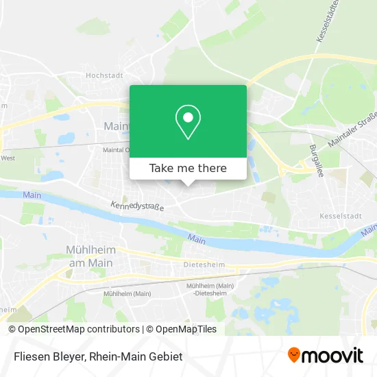 Карта Fliesen Bleyer