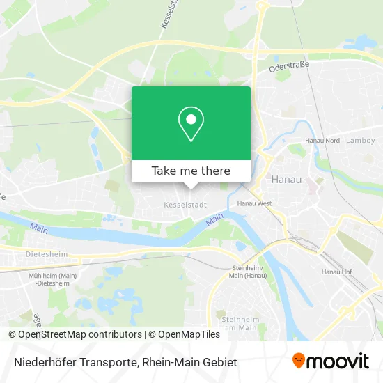 Карта Niederhöfer Transporte