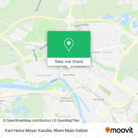 Karl-Heinz Meyer Kanzlei map