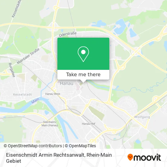 Карта Eisenschmidt Armin Rechtsanwalt