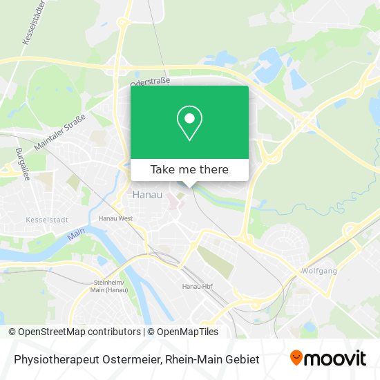 Physiotherapeut Ostermeier map