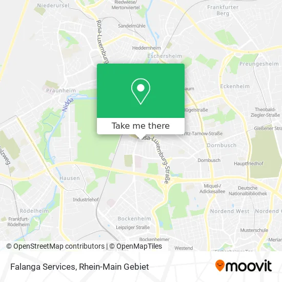 Карта Falanga Services