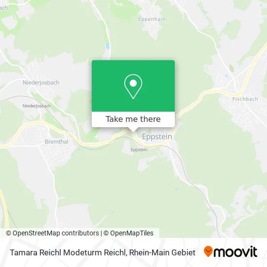 Карта Tamara Reichl Modeturm Reichl