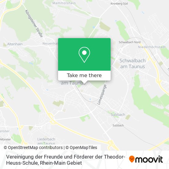 Карта Vereinigung der Freunde und Förderer der Theodor-Heuss-Schule