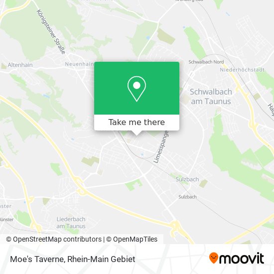 Moe's Taverne map