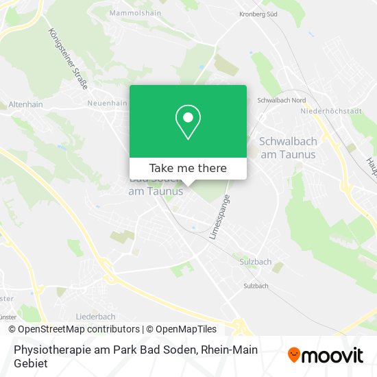 Physiotherapie am Park Bad Soden map