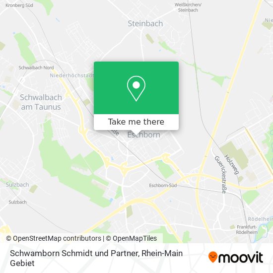 Schwamborn Schmidt und Partner map