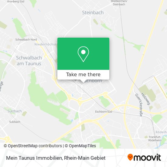 Mein Taunus Immobilien map