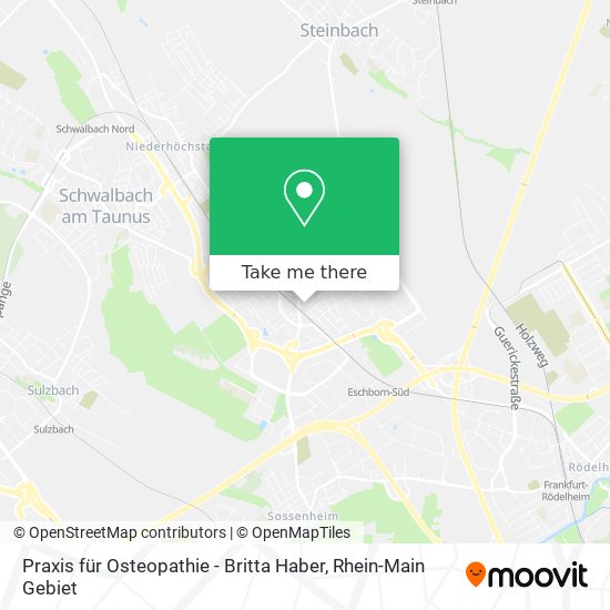 Praxis für Osteopathie - Britta Haber map