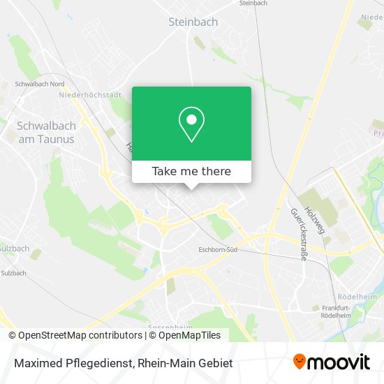 Maximed Pflegedienst map