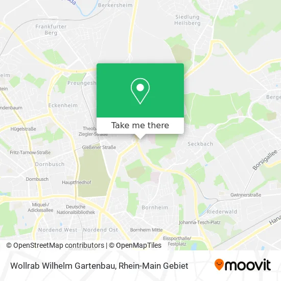 Карта Wollrab Wilhelm Gartenbau