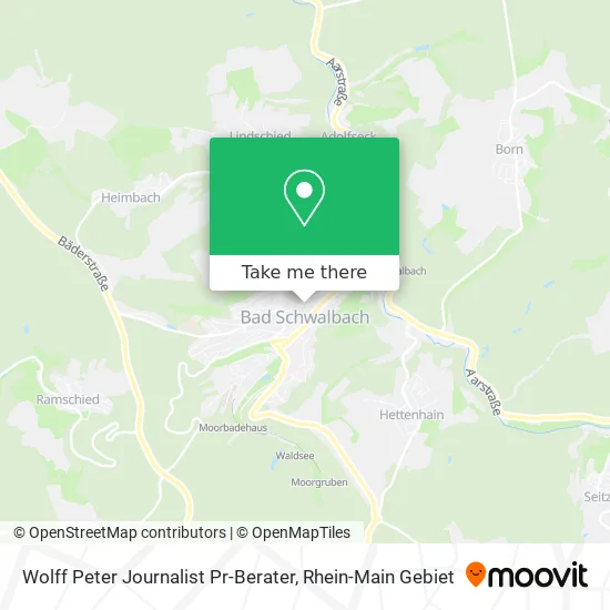 Карта Wolff Peter Journalist Pr-Berater