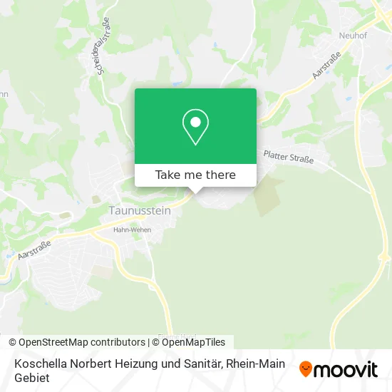 Карта Koschella Norbert Heizung und Sanitär