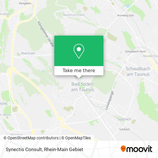 Synectis Consult map