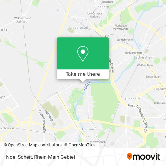 Карта Noel Scheit