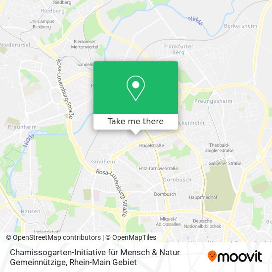 Chamissogarten-Initiative für Mensch & Natur Gemeinnützige map