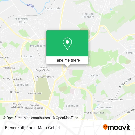 Bienenkult map