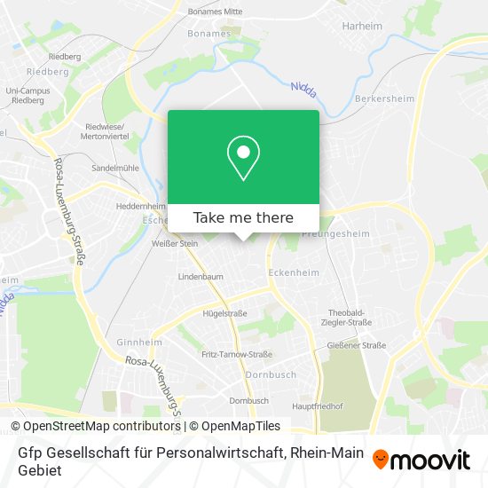 Gfp Gesellschaft für Personalwirtschaft map