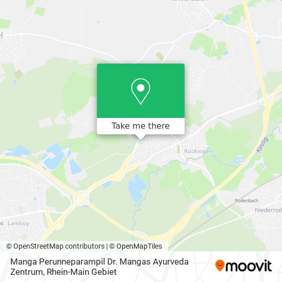 Manga Perunneparampil Dr. Mangas Ayurveda Zentrum map