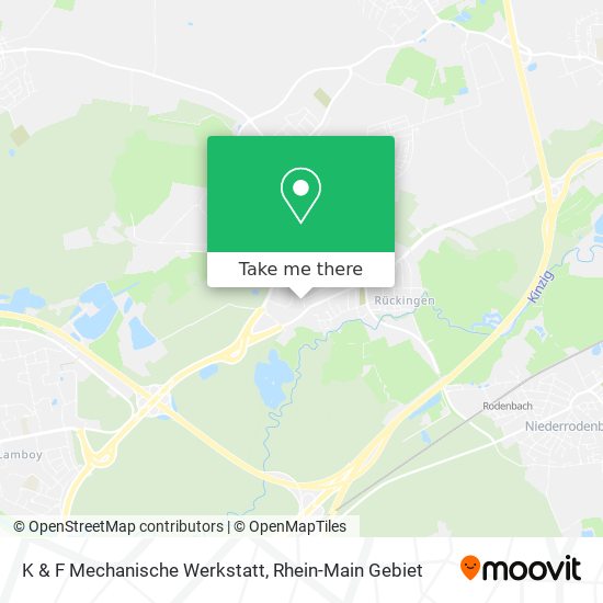 K & F Mechanische Werkstatt map