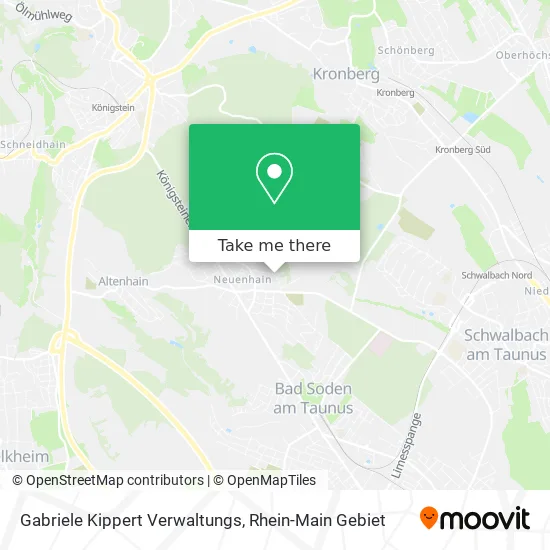 Карта Gabriele Kippert Verwaltungs