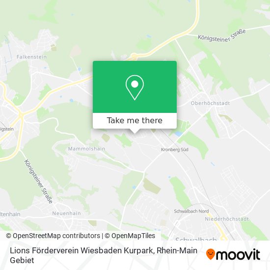 Lions Förderverein Wiesbaden Kurpark map