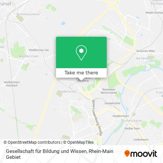 Gesellschaft für Bildung und Wissen map