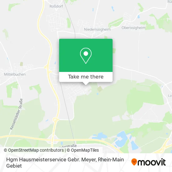 Карта Hgm Hausmeisterservice Gebr. Meyer