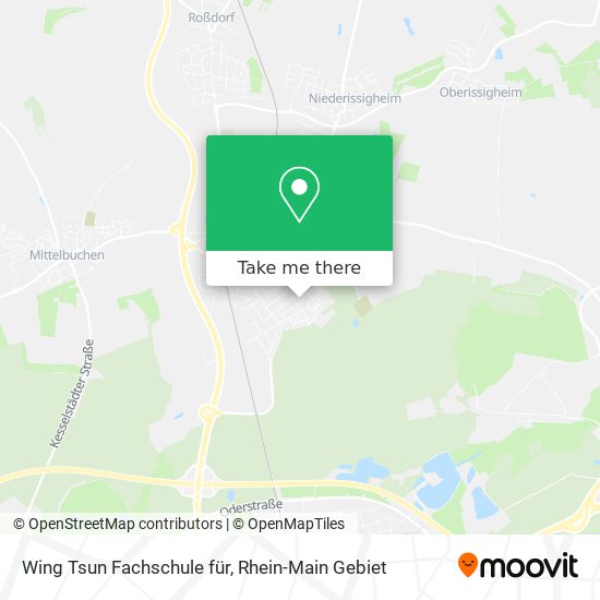 Wing Tsun Fachschule für map