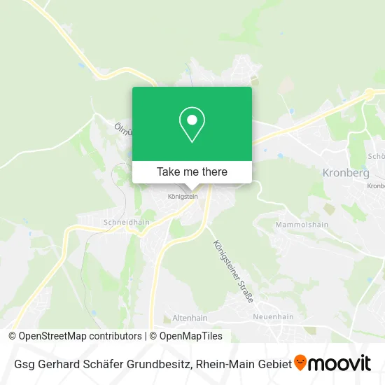 Карта Gsg Gerhard Schäfer Grundbesitz