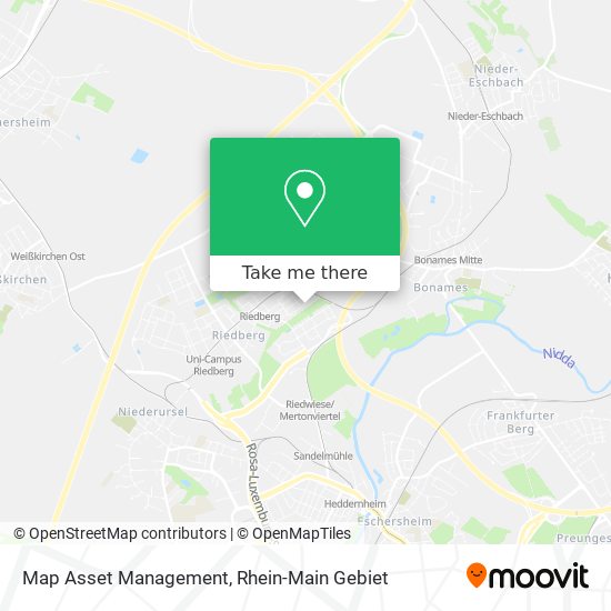 Map Asset Management map