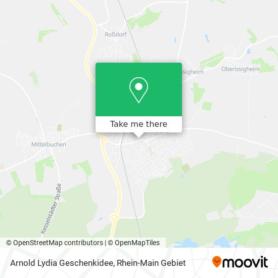 Arnold Lydia Geschenkidee map