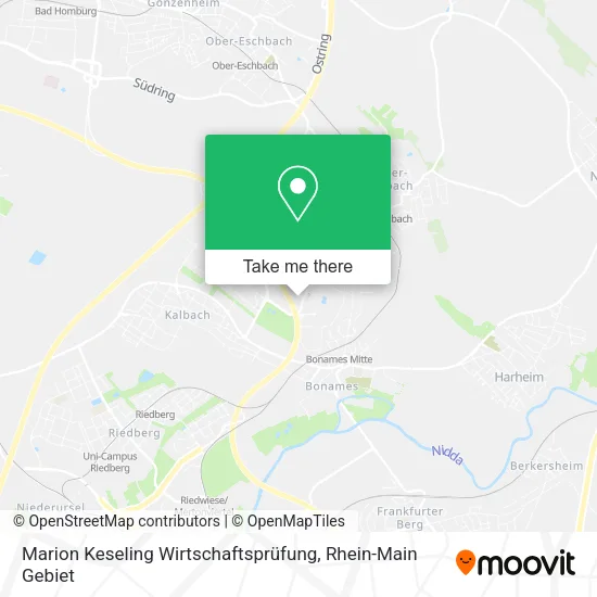 Карта Marion Keseling Wirtschaftsprüfung