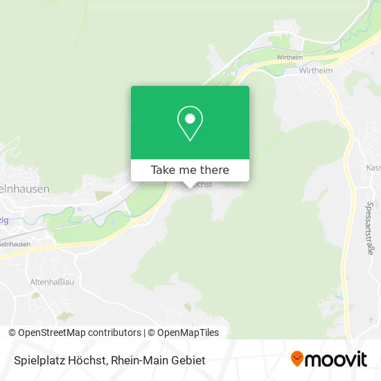 Карта Spielplatz Höchst
