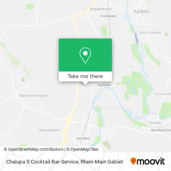 Карта Chalupa S Cocktail-Bar-Service