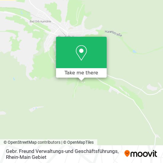 Gebr. Freund Verwaltungs-und Geschäftsführungs map
