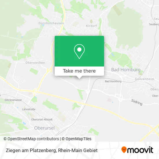 Карта Ziegen am Platzenberg