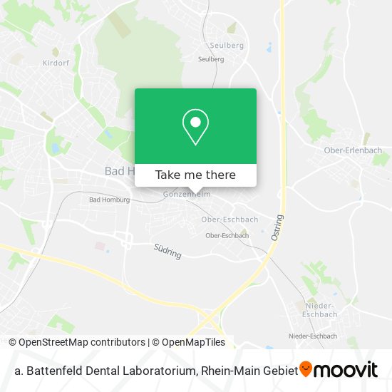 a. Battenfeld Dental Laboratorium map